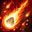 炎陨星：施放火焰魔法，对远程单体目标造成伤害